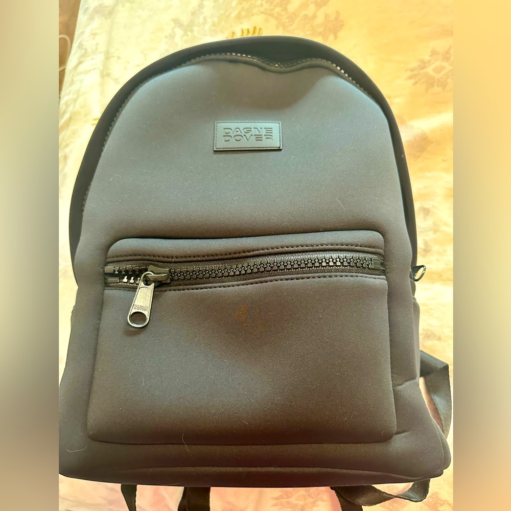 Dagne Dover Black Dakota Neoprene Backpack Size Medium